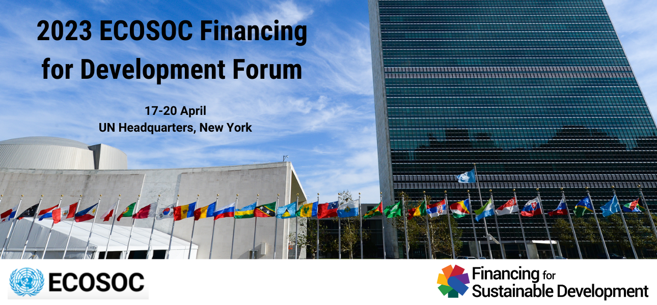 2023 ECOSOC FfD Forum Financing for Sustainable Development Office